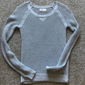 Silver grey knit sweater
